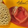 Sabbie Dorate: Borsa a Sacchetto della Magia dei Granelli