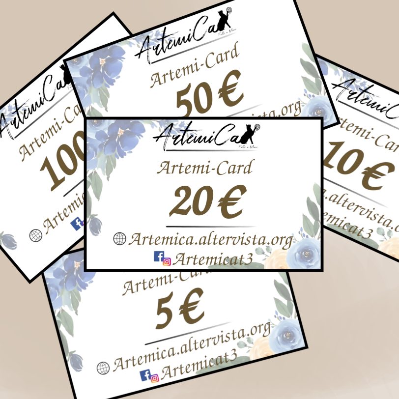 ArtemiCard Gift Card: Buono Regalo