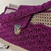Stile in Movimento: Pochette Elegante fatta a mano con Chiusura a Cartella