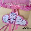 Cuscino Dolce Benvenuto: Fiocco Nascita Handmade Morbido e personalizzabile