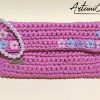 Clutch Bag Fucsia Fatta a Mano