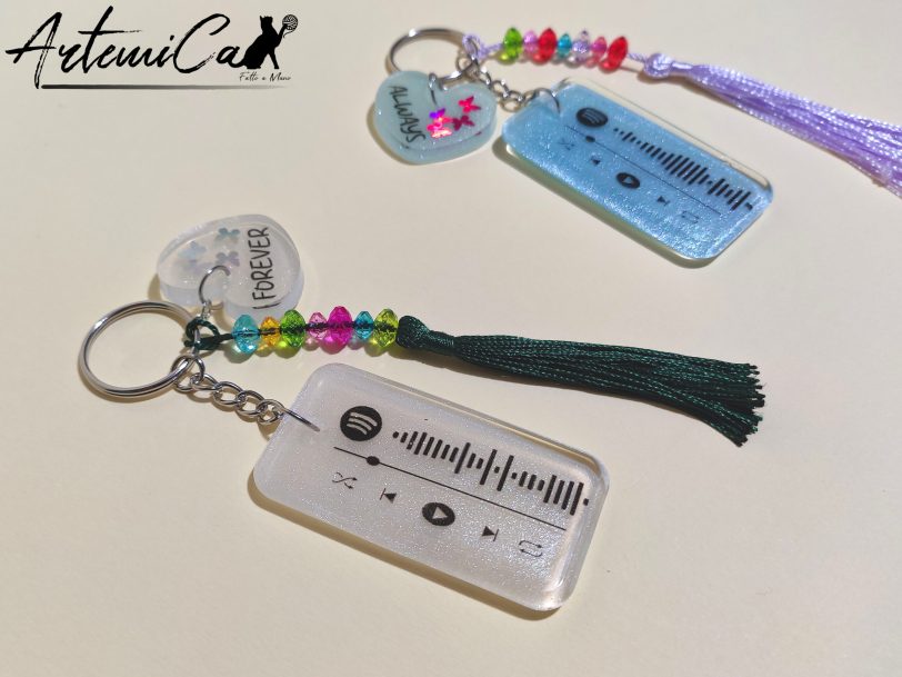 Portachiavi personalizzato Spotify