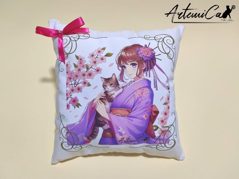 cuscino giapponese personalizzabile