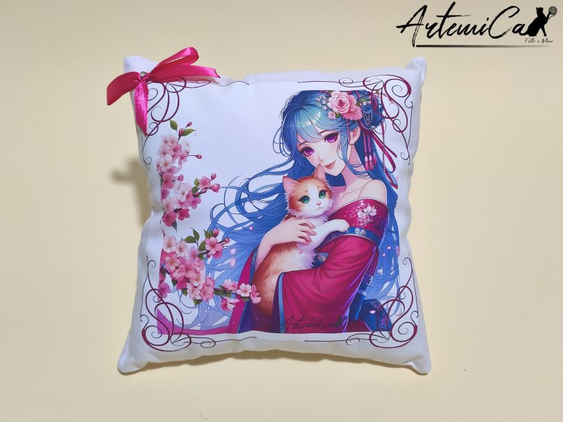 cuscino giapponese personalizzabile