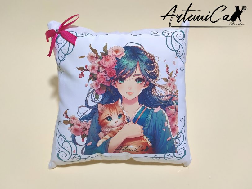 cuscino giapponese personalizzabile