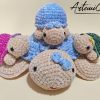 Tartarughe Fatte a Mano all'Uncinetto: Dolci Creazioni Amigurumi Portafortuna