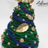 Albero di Natale Crochet: Decorazioni natalizie Fatte a Mano all'uncinetto - porta atmosfera e tradizione alle feste