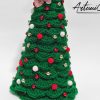 Albero di Natale Crochet: Decorazioni natalizie Fatte a Mano all'uncinetto - porta atmosfera e tradizione alle feste