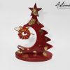 Albero di Natale Trionfo di Natale: Decorazione in resina scintillante Fatta a Mano per il tuo Natale magico