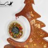Albero di Natale Trionfo di Natale: Decorazione in resina scintillante Fatta a Mano per il tuo Natale magico
