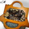 Sogno d'Acqua: Borsa Fatta Mano all'Uncinetto & Chiusura Clic Clac in Legno