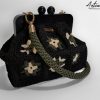Borsa Mattonella Chic: Clic Clac granny square fatta a mano in stile retrò moderno