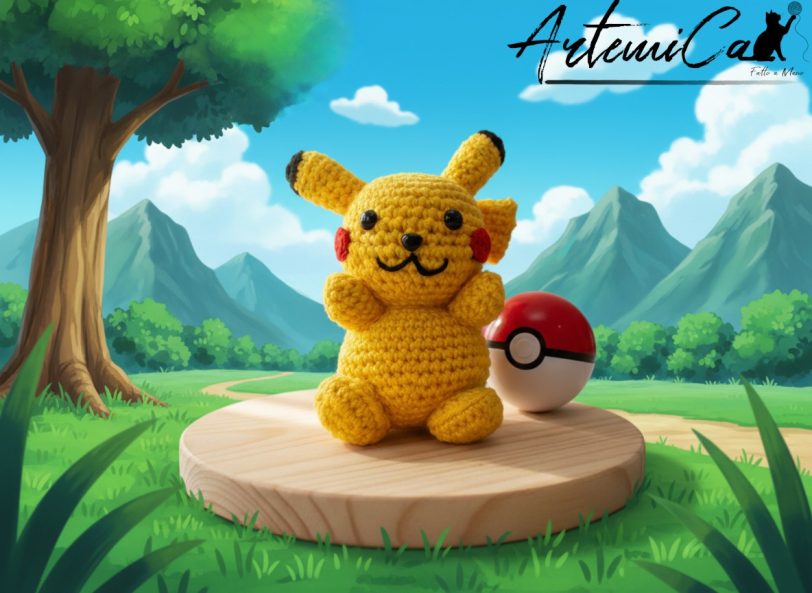 Pikachu fatto a mano Pokémon