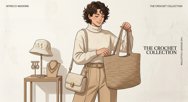 Uncinetto 2026: perché il Crochet è diventato il simbolo di uno stile autentico 9 lavorazione uncinetto fatta a mano dettagli