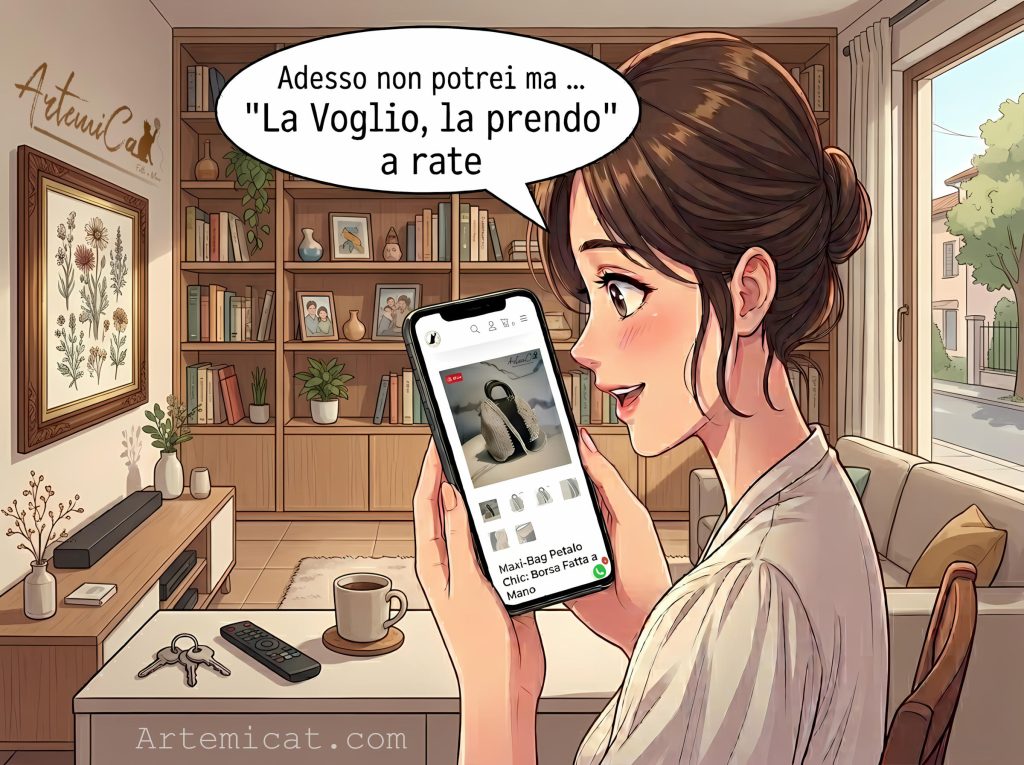 Paga a Rate con PayPal su Artemicat - Comodo, Sicuro, Flessibile 1 rate